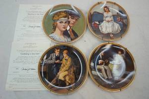 Norman Rockwell decorative plates