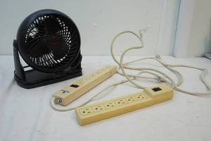 surge protectors and fan