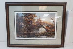 Terry Redlin print Autumn Shoreline