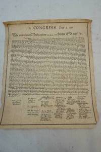 replica of US Constitution