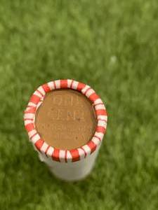 lot 23 image: Role of Unsearched Wheat Pennies