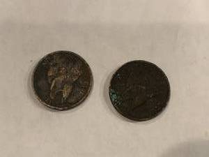 lot 33 image: Lot of 2 Flying Eagle Cents