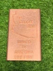 lot 45 image: Half Pound .999 Investment Grade Copper Bar