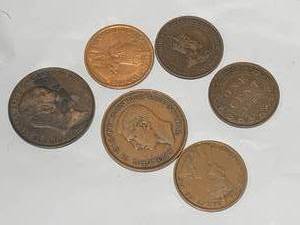 lot 52 image: Selection of Unique Foreign Coins