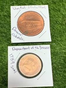 lot 64 image: Treasury Coin & US Mint Coin