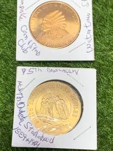 lot 88 image: North & South Dakota Anniversary Coins