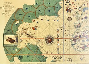 The Oldest Map of the New World Print