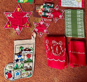 Vintage Holiday Linens