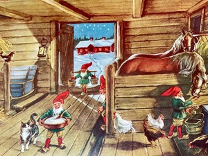 Vintage Holiday Posters by Carl Nystrom