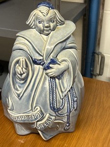 Vintage Red Wing Thou Shall Not Steal Cookie Jar