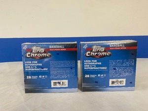 TOPPS CHROME TRADING CARDS