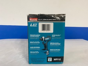 MAKITA 18V LXT LITHIUM ION IMPACT DRIVER