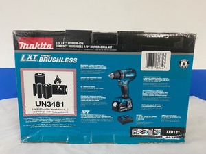 MAKITA 18V LXT LITHIUM COMPACT BRUSHLESS 12 DRIVER KIT