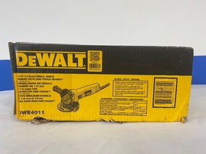 DEWALT 4-12 SMALL ANGLE GRINDER WITH ONE TOUCH GUARD