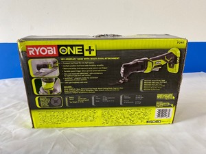 RYOBI ONE  18V JOBPLUS BASE WITH MULTI TOOL ATTACHMENT