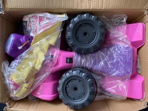 PINK AND PURPLE KIDS RIDE ON