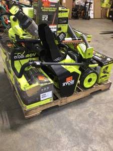 Mix lot of Ryobi Tools (Blowers, Vacuums, hedge trimmer) various conditions review all pictures