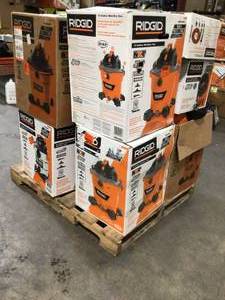 Mix Lot of Ridgid Shop Vacuums (various conditions) review all pictures