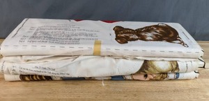 lot 137 image: Vintage V.i.P Cranston Oh, You Beautiful Doll Fabric Panel Collection - Z