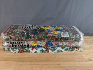lot 31 image: Collection of Christmas Berry Themed Bolts of Fabric - Z
