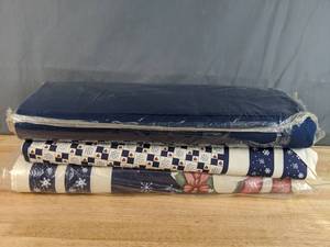 lot 102 image: Collection of WinterChristmas Themed Fabric Bolts - Z