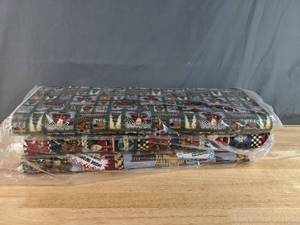 lot 71 image: Collection of Santa Themed Bolts of Fabric - Z