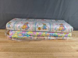 lot 79 image: Collection of Rabbit Themed Bolts of Fabric - Z
