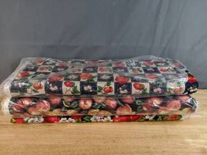 lot 46 image: Collection of Apple Themed Bolts of Fabric - Z