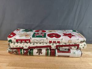 lot 100 image: Collection of Christmas Themed Fabric Bolts - Z