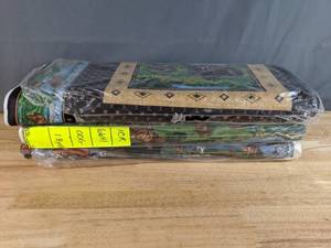 lot 58 image: Collection of Outdoor Wilderness and Buffalo Themed Bolts of Fabric - Z