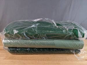 lot 36 image: Collection of Green Bolts of Fabric - Z