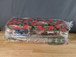 lot 28 image: Collection of Fruit and Floral Themed Bolts of Fabric - Z
