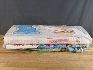lot 34 image: Collection of Humpty Dumpty, Care Bear and Animal Themed Bolts of Fabric - Z