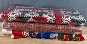 lot 272 image: Three Bolts of Christmas Holiday Fabric - Z