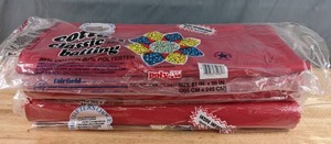 lot 212 image: Three Bolts of Red Microdotted Fabric - Z