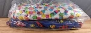 lot 186 image: Two Bolts of Kids Fleece Fabric - Z