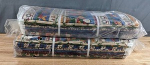 lot 205 image: Two Bundles of Christmas Holiday Fabrics - Z