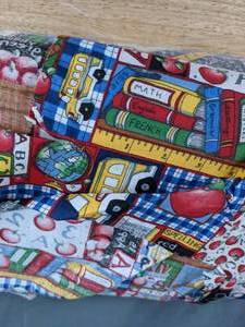 lot 517 image: Two Bolts of Fabric - Back to School Themed