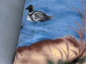 lot 524 image: Two Bolts of Fleece Fabric - Wildlife Themed