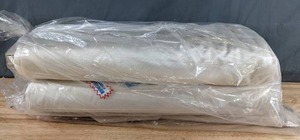 lot 497 image: Three Bolts of Solid Off-White Fabric - Z