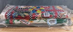 lot 501 image: Three Bolts of Fabric (2 Gardening Prints, 1 Solid Green) - Z