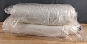 lot 509 image: Two Large Bolts of White Fabric - Z