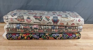 lot 482 image: Collection of 3 Fall Themed Fabric Bolts - Z
