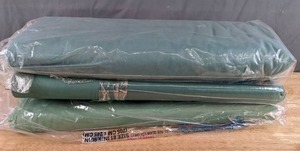 lot 444 image: Three Bolts of Solid Greenish Blue Fabrics - Z