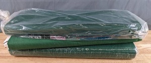 lot 431 image: Three Bolts of Dark Green Fabric with White Microdots - Z