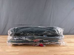 lot 451 image: Assorted Bolts of Dark Green and Bird-Themed Fabric - Z