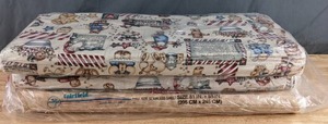 lot 163 image: Collection of Tan & Christmas Bears Themed Bolts of Fabric - Z