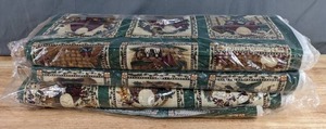 lot 169 image: Collection of Christmas Themed Bolts of Fabric - Z