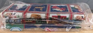 lot 170 image: Collection of Christmas Themed Bolts of Fabric - Z