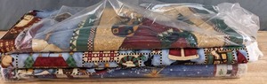 lot 145 image: Collection of Christmas Themed Bolts of Fabric - Z